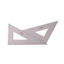 삼각자 30CM 2개SET 삼각자각도기세트 템플레이트 컷팅자 스케일자 템플릿자 원형템플릿 책자 제도삼각자 교수용삼각자