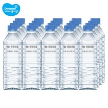 동원샘물 무라벨 500ML /라벨프리/생수/물, 60개
