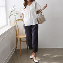 [아이슈즈] 프릴면블라우스 1033702