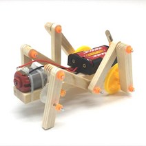 DIY 키트 과학 실험 크롤링 로봇 스파이더 전자 교육 세트 STEM 물리학 완구 8 세, [01] Crawling Spider