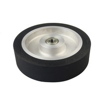 솔리드 벨트 그라인더 고무 접촉 휠 연마 세트 200x50mm 내부 구멍 맞춤형, 03 For 6202 Bearings
