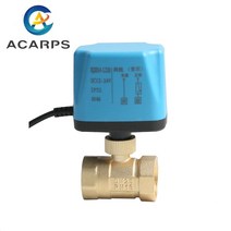 블로우오프밸브 12quot 34quot 1인용 1-12 2인용 황동 전기 볼 밸브 두 와이어 양방향 일반적으로 닫힘 열림, 둘, 220VAC, 정상적으로 열려있다