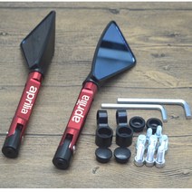Aprilia MANA SHIVER 750 900 / GT DORSODURO 알루미늄 CNC 오토바이 사이드 미러, 02 Red