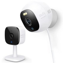 리퍼상품 eufy 2K 보안 카메라 키트 야외 스포트라이트 실내 IP 야경