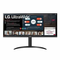 LG 울트라와이드 모니터 34WP550 해상도 2560 x 1080 (WFHD) IPS패널 모니터 평면모니터, 단품