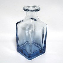 르네 그라데이션 (핑크 블루) 디퓨저용기 유리 디퓨져병 인테리어 미니 꽃병, 딥블루 그라데이션
