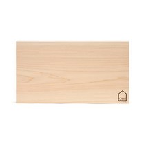 socean 국산 편백나무 수제 통도마 무절 36cm x 21cm 핸드메이드 통원목 항균 이유식도마 나무결 우드 키친보드 장인