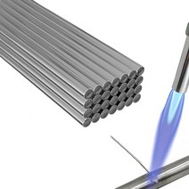 용접토치 Easy Melt Aluminum Universal Welding Rod Cored Wire Solder No Need Powder Weld Bar for Propane, [02] 2.0mm, [03] 20 pieces