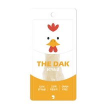 더 닭 닭가슴살 순살촉촉 간식 22g 고양이 간식 통살 소시지, 단품