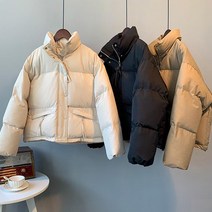 B222233 - 테이큰 하이넥 패딩/인조퍼/고퀄리티/오피스룩/하객룩/러블리/점퍼/아우터