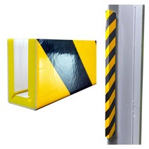 접착식 H빔 코너보호대 10개 1세트 모서리방지가드 안전보호대 건물 주차장 기둥 차량 쿠션, 15T