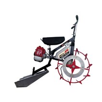 핸들 조향 마루야마 동력 농용 승용 배토기 MKF-440JS 논 농사 쟁기 농업용 소형 배토 기계, 1개