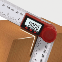 디지털 각도기 360도 전자 각도 직각 측정기 공사 목공 작업 현장 측정 관찰 도구