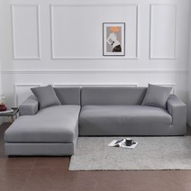 코코나 만능 소파 커버 미니멀 방수 소파 커버, light grey쇼파커버, 1 seater 90-140CM