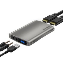 아리스노보 스트리밍 HDMI 캡처보드 UM4K-60 닌텐도스위치 게임방송 유튜브라이브 60HZ, UM4K-60 캡처보드