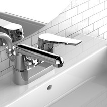 힐링바스 한양 대붙이 투홀 샤워 세면 겸용 수전 HYS 0940, 1개