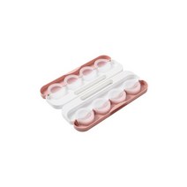만두틀 만두만들기 만두제조기 신품 팔합일 만두메이커, 핑크, 1개