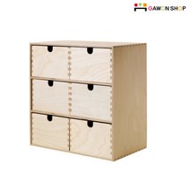 이케아 MOPPE 미니서랍장(소 31X18X32)/수납/보관/정리/102.274., 색상:자작나무 (소/31X32X19)