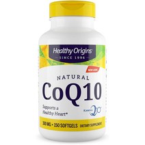 헬시오리진스 CoQ10 100mg 소프트젤 글루텐 프리 무설탕, 150정, 1개