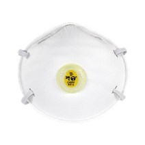 크린탑 안면 부과식 1급 방진 마스크 흄 420V(10개입) 면체마스크 _ 6501209EA