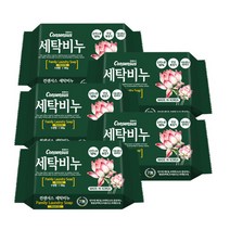 컨센서스 워터릴리 수련향 패밀리 세탁비누 180g x5개