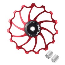 자전거 뒷변속기 풀리 Mi xim 14t15t16t18t m 산악 도로 세라믹 베어링, 레드15t