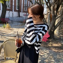 미아마스빈_케넨 스트라이프 티셔츠