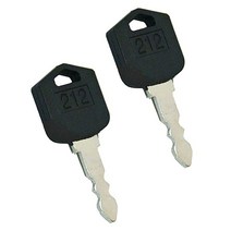 두산 대우 지게차 D25 D35 G25 G35 부품 번호 D554212 212 (2) 용 점화 키 2팩, 2