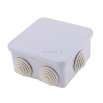 90mm x 45mm 방수 정션 박스 diy 연결 인클로저 블루, 한개옵션0