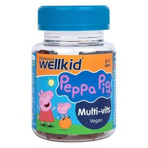 Vitabiotics 비타바이오틱스 어린이용 페파피그 멀티비타민 스트로베리 맛 30정 Wellkid Peppa Pig Multi-Vitamin Strawberry Flavour 3, 1개