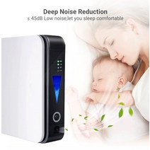 휴대용산소발생기 호흡기 강아지 가정용 고압산소 영업용 Ziqing-업데이트 1l-2l 휴대용 산소 농축기 낮은, 04 AU 플러그