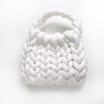 자이언트 얀 토트백 m사이즈 울 뜨개 가방