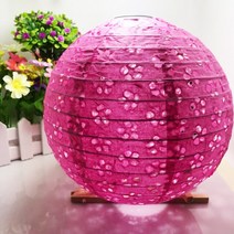 연등 풍등 블루 컬러 스타일 할로우 페이퍼 랜턴 웨딩 종이 전등갓 휴일 파티 용품 중국 신, Rose+Hollow out12inch30cm