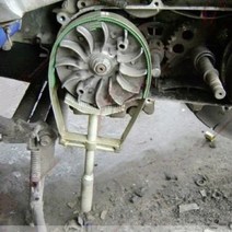 오토바이 튜닝 1pc 새로운 범용 오토바이 드라이브 페이스 고정자 로터 홀더 당기는 클러치 도구 렌치 스패너 롤러 variator 교체, 없음