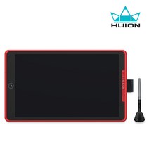 [휴이온] 정품 INSPIROY H320M-코랄레드 펜 타블렛, 휴이온 H320M-코랄레드