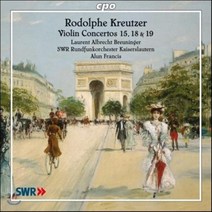 [CD] Laurent Albrecht Breuninger 로돌프 크로이처: 바이올린 협주곡 15 18 19번 (Rodolphe Kreutzer: Vio...