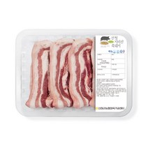 산청지리산흑돼지 삼겹살 구이용(600g) _산청군농협, 1개