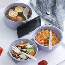 공장 거품 국수 그릇 학생 큰 대나무 섬유 식당 식기 세트 배수 수프 6 조각 도매 맞춤형 로고, 베이지