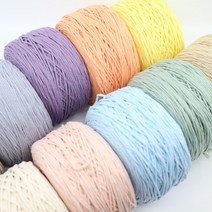 [프롬멜팅]그랑데 리네아 고급 코마면 면실 뜨개실 가방 소품 부드러운면사, 1350