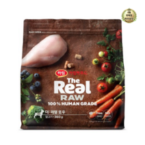 라이브잇 하림더리얼 퍼피 더리얼 로우 닭고기 강아지 건식사료, 3개, 360g, 닭