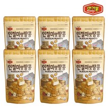 [머거본] 인절미맛땅콩 180g, 6개