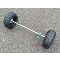 마카롱 ATV 4륜 오토바이 사발이 수정된 액세서리 카트 1m 리어 액슬 리어 액슬 DIY 트레일러 서스펜션타이어 포함, 13X6.50-6 타이어가 장착된 85cm 액슬