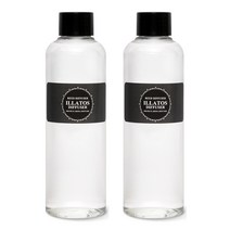 일라토스 디퓨저 200ml 리필2개 발향좋은 대용량 프리지아 블랙체리 머스크 15종 향 총400ml, ILR/레몬1개 + ILR/화이트머스크1개