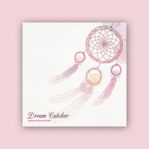 페토닷컴 예쁜 떡메모지 디자인 모음 메모지, 떡메 109. 핑크 드림캐쳐, 1개