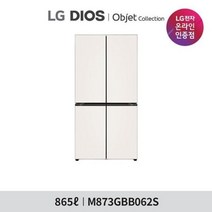 LG전자 LG 오브제 컬렉션 DIOS 냉장고 M873GBB062S -