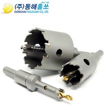 국산 동해홀쏘 초경 롱 홀커터 Size 선택상품, 90mm