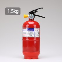 소방자재 소화기(분말)/ 한울/ 1.5KG(국산) 안전용품/소화기/분말소화기/소방자재/가정용소화기, 1