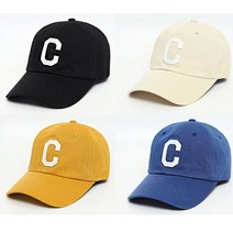 빅사이즈 영문 C 이니셜 캐주얼 패션 외출 모자 볼캡 볼캡모자 캡모자 남자모자 여자캡모자 캠프캡 여자