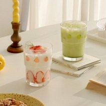 비바잉홈MH 후르츠 전사 유리컵 [4종], 선택:후르츠 전사 유리컵 4종:서양배패턴, 단품