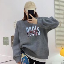 IDT 롱맨투맨 기모 티셔츠 오버핏 빅사이즈 맨투맨 티셔츠/후드티/기모맨투맨/맨투맨티